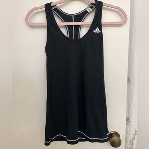 Adidas Women's Black Racerback Tank Top
